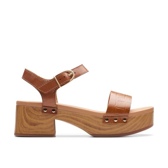 Clarks Shoes - Clarks Womens Sivanne Bay Brown Shoes (NWT)